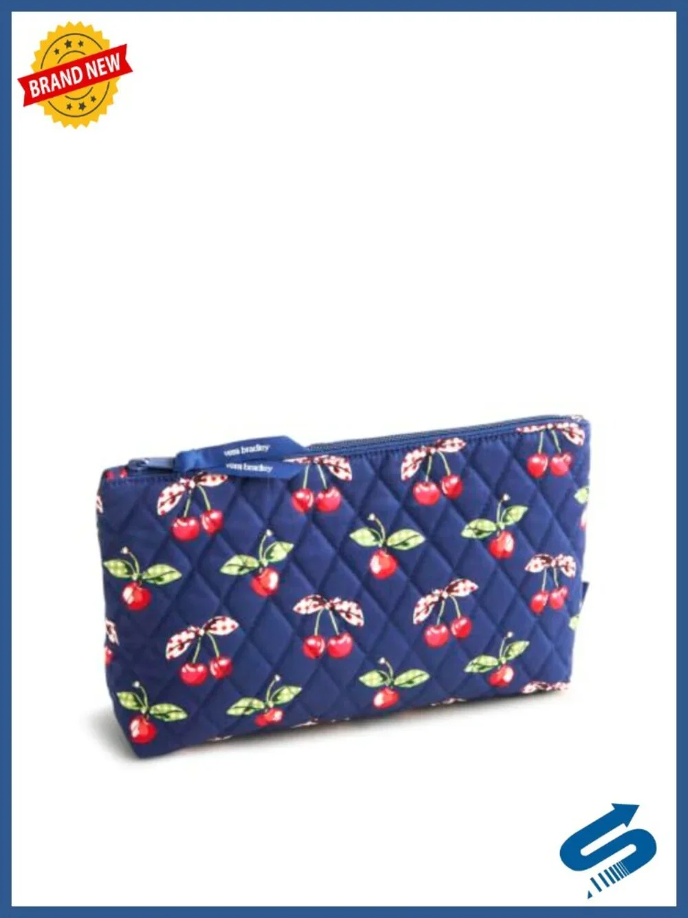 Premium Cotton Medium Pouch - Travel Makeup Organizer